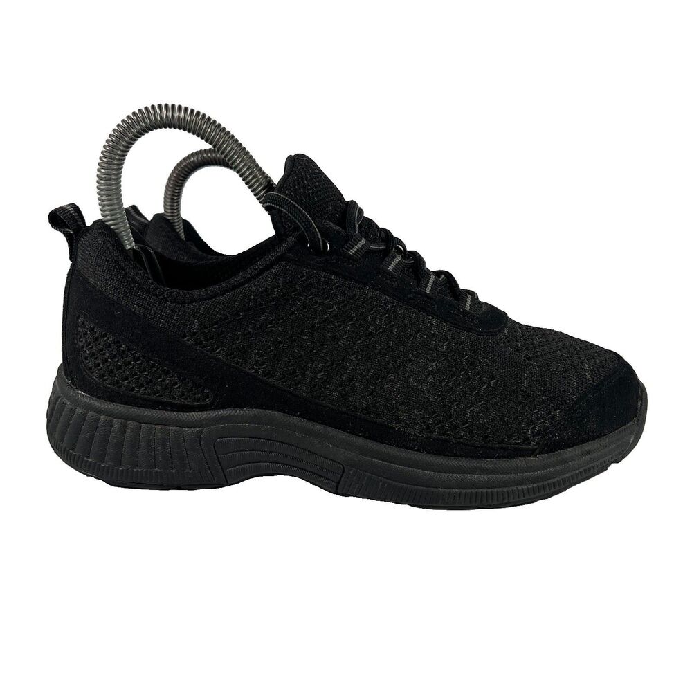 Orthofeet 977 Coral No Tie Black Athletic Shoes Sneakers Women's Size 6 - Picture 1 of 8